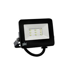 REFLETOR DE LED SLIM PIX 10W LUZ FRIA 6500K 800 LÚMENS BIVOLT