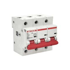 DISJUNTOR STECK TRIPOLAR DIN BRANCO C 100A 