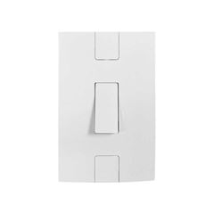 PLUZIE LINHA NEW CAPRICE BRANCA 1 INTERRUPTOR PARALELO 10A