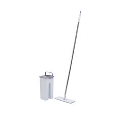 MOP SLIM COM BALDE E ESFREGÃO SIMPLO BRANCO