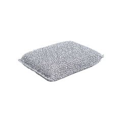 ESPONJA DIÁRIA DE POLIÉSTER SIMPLO PRATA