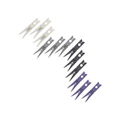 PRENDEDORES DE PLÁSTICO MULTIUSO SIMPLO COM 12 PEÇAS