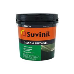 FUNDO ACABAMENTO PARA GESSO E DRYWAL SUVINIL GALÃO 3,6L