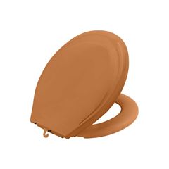 ASSENTO GRANPLAST SANITÁRIO ALMOFADADO HYGIENIC CARAMELO