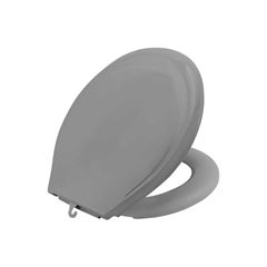 ASSENTO GRANPLAST SANITÁRIO ALMOFADADO HYGIENIC CINZA