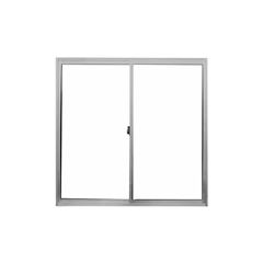 JANELA ALUMÍNIO QUALITY 2 FOLHAS COM VIDRO LISO HOME A100 X L100