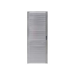 PORTA DE ALUMÍNIO QUALITY VENEZIANA HOME LADO ESQUERDO 80X2.10