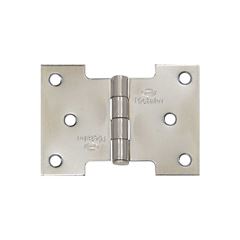 DOBRADIÇA DE PALMELA NIQUELADO COMUM 3.5 POLEGADAS CAIXA C/24U METALVI