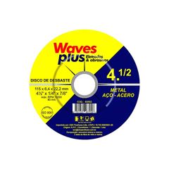 DISCO DE DESBASTE WAVES PLUS 4X1/2