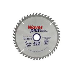 DISCO PARA MADEIRA CIRCULAR WIDEA 185MM 7.1/4X48D WAVES PLUS