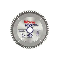 DISCO PARA MADEIRA CIRCULAR WIDEA 184MM 7.1/4X60D WAVES PLUS