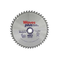 DISCO PARA MADEIRA CIRCULAR WIDEA 14   305MM 48D 30MM WAVES PLUS