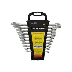 JOGO DE CHAVE COMBINADA THOMPSON COM 10 PEÇAS