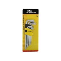 JOGO DE CHAVE TORX (LONGO) CR-V THOMPSON COM 09 PEÇAS