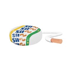 CABO FLEXÍVEL  SIL 10.0MM² BRANCO 450/750V ROLO COM 100 METROS