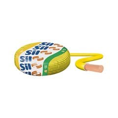 CABO FLEXÍVEL SIL POCKET PACK 2.5MM² AMARELO 450/750V ROLO COM 25 METROS