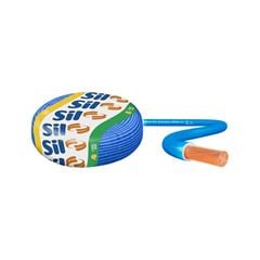 CABO FLEXÍVEL SIL POCKET PACK 4.0MM² AZUL 450/750V ROLO COM 25 METROS