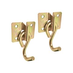 UNIÃO MUNDIAL GANCHO DE REDE HERCULES BICROMATIZADO CARGA 120KG PAR