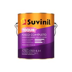 BASE SUVINIL B2 ACRÍLICO TOQUE FOSCO COMPLETO  3,2L