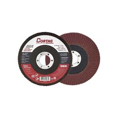 DISCO FLAP CORTAG ÓXIDO DE ALUMÍNIO 4.1/2X7/8 -115MM X 22,2 GRÃO 120