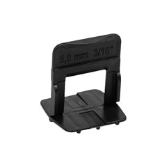 ESPAÇADOR DE PISO NIVELADOR CORTAG ECO PRETO 5,0MM PACOTE C/50