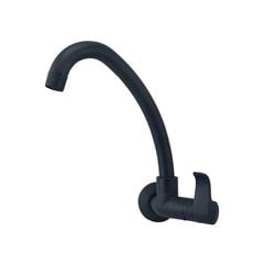 TORNEIRA SOCELPLAST COZINHA PAREDE BICA MÓVEL ALTA ORQUIDEA GRAPHITE LUXO