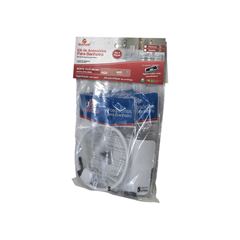 KIT PARA BANHEIRO VELAPLAST FLORENÇA BRANCO C/04 PEÇAS