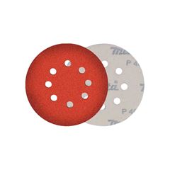 DISCO DE LIXA(VELCRO) 125MM COM 5   GRÃO 40 MARROM- MAKITA