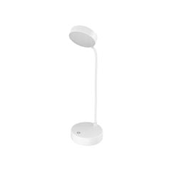Luminária de Mesa LED Recarregável Puck Taschibra Branca