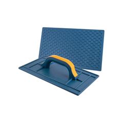 DESEMPENADEIRA DE PLÁSTICO ROMA FRISADA AZUL  21CM X 33CM