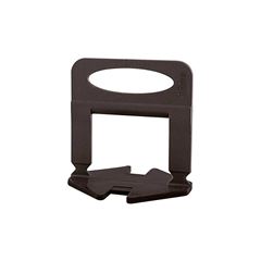 ESPAÇADOR DE PISO NIVELADOR NOVAFORMA 1,5MM MARROM C/100