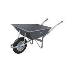 CARRINHO DE MÃO THOR COM CAÇAMBA METÁLICA CINZA 60L EXTRAFORT