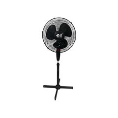 VENTILADOR DE COLUNA PRETO HELICE C/3PAS 1.22M 45W 127V C/04 UNIDADE - INGA