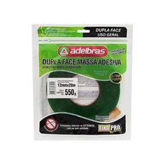 FITA DUPLA FACE ADELBRAS FIXA PRO 12MM X 20M