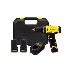KIT DE PARAFUSADEIRA/FURADEIRA 12V 3/8 - STANLEY