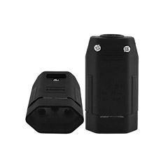 PINO FÊMEA SOPRANO 2P+T 20A 250V PRETO