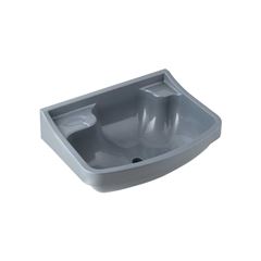 LAVAT?RIO PL?STICO ROMA 31 X 23,5 CM CINZA