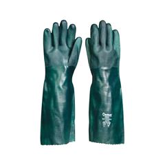 LUVA PVC COM FORRO VERDE IMBAT 46CM