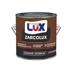 ZARCÃO TINTAS LUX PRETO GALÃO 3,0L