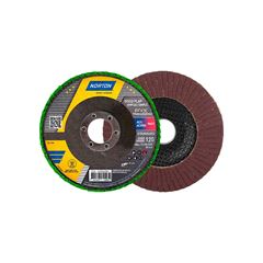 DISCO FLAP NORTON 4.1/2 X 7/8 -115MM X 22,23MM STANDARD R244 GRÃO  120