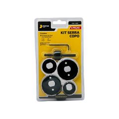 JOGO DE SERRA COPO PARA MADEIRA FERTAK COM 06 PEÇAS