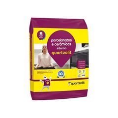 ARGAMASSA WEBER PORCELANATO INTERNA CINZA 20KG -QUARTZOLIT