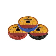 CORDA CARRETEL RODEIO SEDA PET COLORIDA N°04 C/220M -FORCE