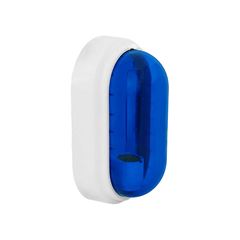 LUMINÁRIA PLUZIE LIGHTING PLUS AZUL COM BASE BRANCO 15W BIVOLT