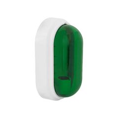 LUMINÁRIA PLUZIE LIGHTING PLUS VERDE COM BASE BRANCO 15W BIVOLT