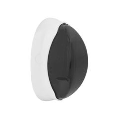 LUMINÁRIA PLUZIE DECORATIVA FUMÊ COM BASE BRANCO 15W BIVOLT