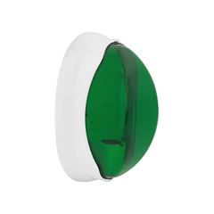 LUMINÁRIA PLUZIE DECORATIVA VERDE COM BASE BRANCO 15W BIVOLT
