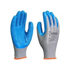 LUVA TRICOTADA COM BANHO IMBAT AZUL 10-GG