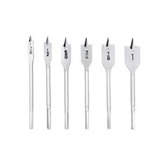 BROCA CHATA PARA MADEIRA BRASFORT 3/8 A 1   C/06 PEÇAS