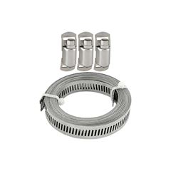 FITA PARA POSTE PERFURADA DE AÇO INOX BRAVO 3/4X0.5 COM ROLO 3M